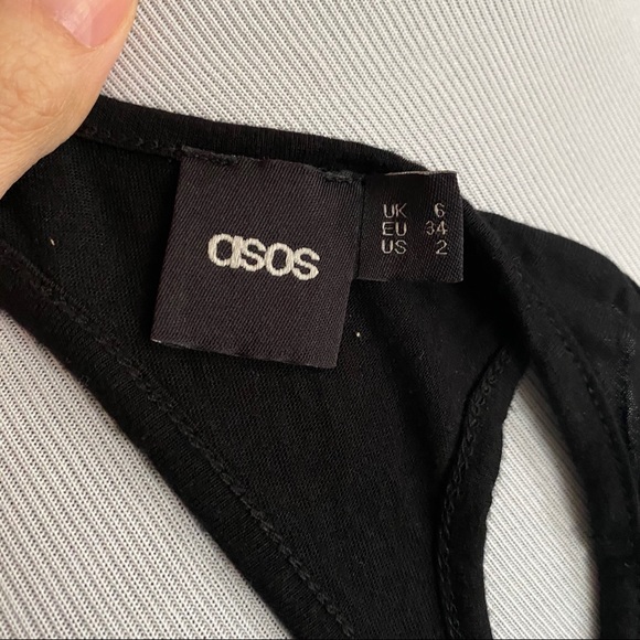 ⭐️ ASOS Cold Shoulder Racerback Top - Picture 11 of 13